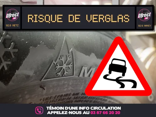 Risque de verglas sur les routes : la lorraine en vigilance jaune 